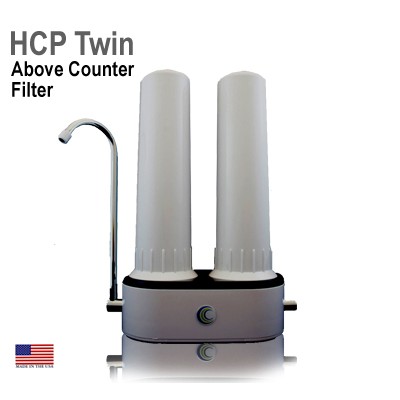 HCP Twin Above Counter Water Filter