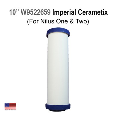 CeraMetix™ 10in. Imperial Nilus One & Two Filter Element